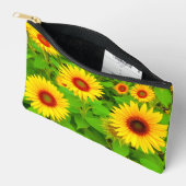 Zonnebloemen Zakje Etui (Open)