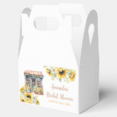 Zonnebloemen ze is van de markt Vrijgezellenfeest Bedankdoosjes (Geopend)