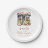 Zonnebloemen ze is van de markt Vrijgezellenfeest Papieren Bordje (Voorkant)