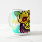Zonnebloemen zijn cool koffiemok (Voorkant links)