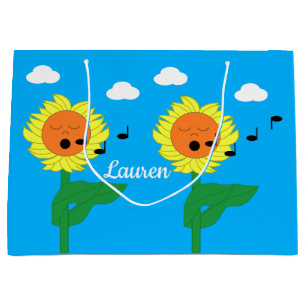 Zonnebloemen zingen groot cadeauzakje