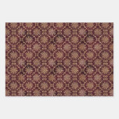 Zonnebloemen Zittige batikpapierpakbladen Inpakpapier Vel (Voorkant 3)