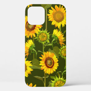 Zonnebloemen zomer naadloos patroon Case-Mate iPhone case