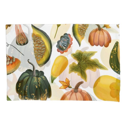 Zonnebloemen Zomer: Waterverf Kussensloop (Voorkant)