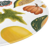 Zonnebloemen Zomer: Waterverf Snijplank (Hoek)