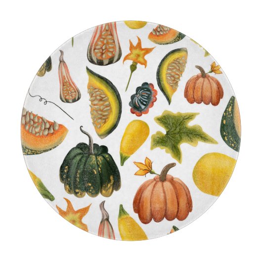 Zonnebloemen Zomer: Waterverf Snijplank (Voorkant)