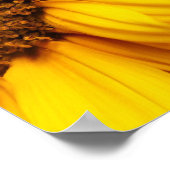 Zonnebloemen - Zonnebloem Gepersonaliseerd Sjabloo Poster (Hoek)