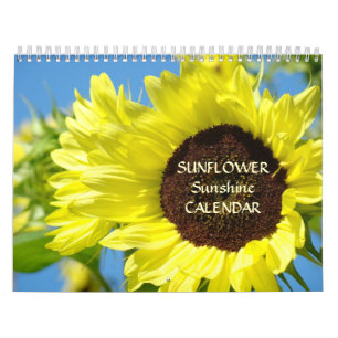ZONNEBLOEMEN ZONNESCHIJN KALENDER Zon Bloemen