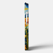 Zonnebloemen Zonsopgang Abstracte Natuur Illustrat Case-Mate iPhone Case (Achterkant / Links)