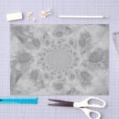 Zonnebloemen zwart-wit Abstracte art decoupage Tissuepapier (Craft)