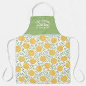 Zonnebloemenadvies maakt geen deel uit van het Rec Schort (Voorkant)