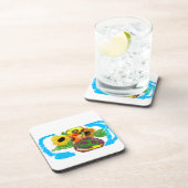 Zonnebloemendag Bier Onderzetter (Rechterzijde)