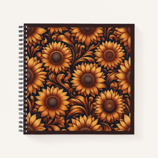 Zonnebloemenseizoen Notitieboek (Voorkant)
