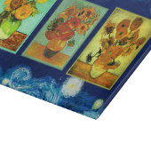 Zonnebloemenserie van Vincent van Gogh Snijplank (Hoek)
