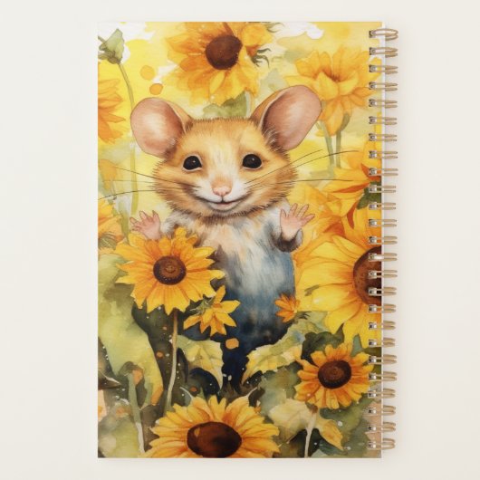 Zonnebloementuin 10 Miceville Planner (Achterkant)