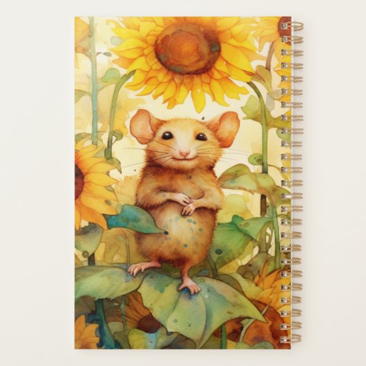 Zonnebloementuin 12 Miceville Planner (Achterkant)