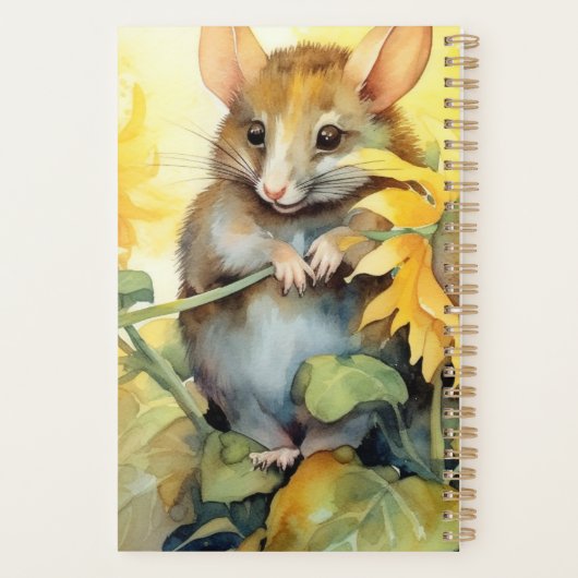 Zonnebloementuin 4 Miceville Planner (Achterkant)