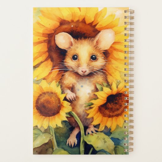 Zonnebloementuin 9 Miceville Planner (Achterkant)