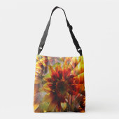 Zonnebloementuin...... Crossbody Tas (Achterkant)