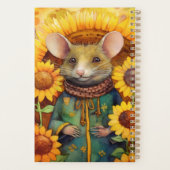 Zonnebloementuin Miceville Planner (Achterkant)