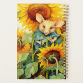 Zonnebloementuin Miceville Planner (Achterkant)