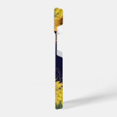 Zonnebloementuin Monogram iPhone Hoesje (Linkerkant)