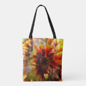 Zonnebloementuin...... Tote Bag (Achterkant)