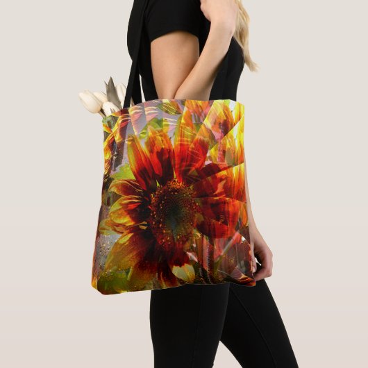 Zonnebloementuin...... Tote Bag (Dichtbij)