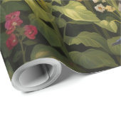 Zonnebloementuin Vogelhuisjes Cadeaupapier (Rol Hoek)