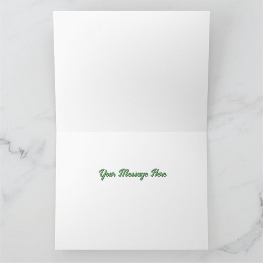 "Zonnebloemenveld" Bedankkaart (Binnen)