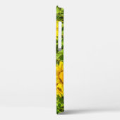 Zonnebloemenveld, zonnige zomerdag. Case-Mate iPhone case (Achterkant / Links)