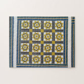 Zonnebloemgelaat Legpuzzel (Horizontaal)