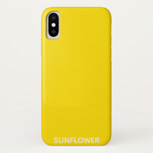 Zonnebloemgele kleurnaam Case-Mate iPhone case