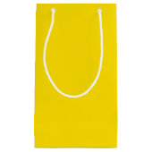 Zonnebloemgele kleurnaam klein cadeauzakje (Voorkant)