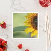 Zonnebloemgele servet (Insitu)