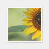 Zonnebloemgele servet (Voorkant)