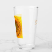 Zonnebloemglazen bol met gulden verhoudingen glas (Links)