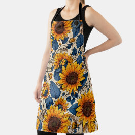 Zonnebloemgoed Schort