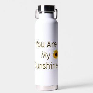 Zonnebloemgoud Je bent mijn zonneschijn, Waterfles