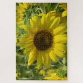 Zonnebloemgoud Legpuzzel (Verticaal)