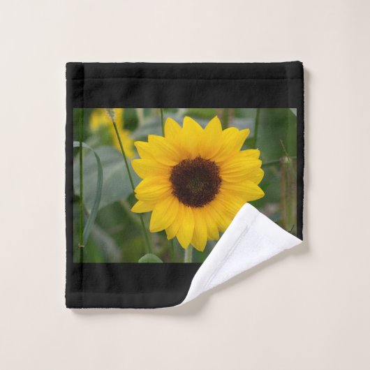 Zonnebloemhanddoek Bad Handdoek (Wasdoekje)