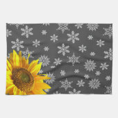 Zonnebloemhandkeukenhanddoek Theedoek (Horizontaal)