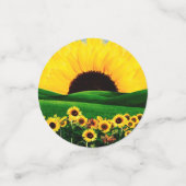 ZONNEBLOEMHEUVEL CONFETTI (Kleine voorkant)