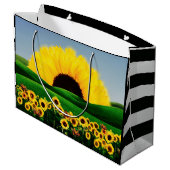 ZONNEBLOEMHEUVEL GROOT CADEAUZAKJE (Achterkant Gekanteld)