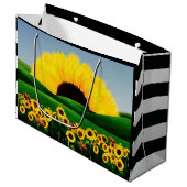 ZONNEBLOEMHEUVEL GROOT CADEAUZAKJE (Voorkant Gekanteld)