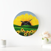 ZONNEBLOEMHEUVEL GROTE KLOK (Huis)