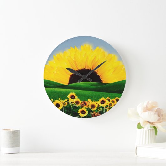 ZONNEBLOEMHEUVEL GROTE KLOK (Huis)