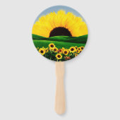 ZONNEBLOEMHEUVEL HANDWAAIER (Achterkant)