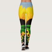 ZONNEBLOEMHEUVEL LEGGINGS (Achterkant)