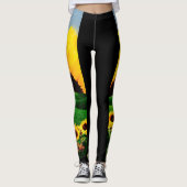 ZONNEBLOEMHEUVEL LEGGINGS (Voorkant)